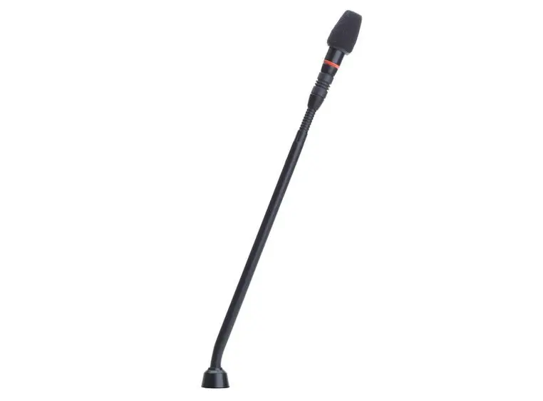 Shure 10-inch gooseneck cardioid, less preamp, LED 